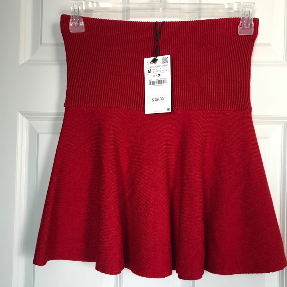Zara Basic Collection Knit Skirt Size M